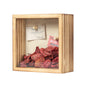 Shadow Box Frame 6x6 Shadow Box Display Case with Linen Back of Awards Memorabilia Flower, Pictures, Keepsakes、Bouquet、Medals and More Photos Memory Box