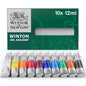 Oil Color Paint Set, 10 x 12ml (0.4-oz) Tubes