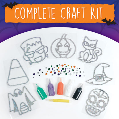 Halloween Window Art - Halloween Crafts, Make Your Own Halloween Window Clings