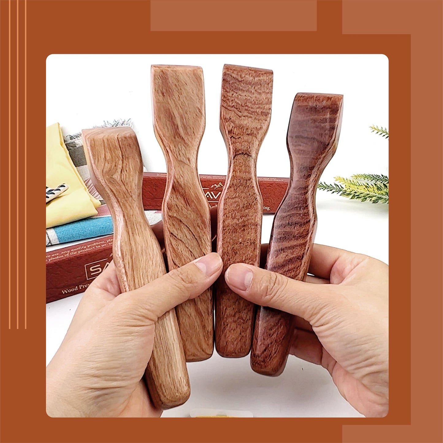 Wood Pressing Stick, Finger Iron, Seam Presser – A Handcrafted Sewing Tool for Quilters & Sewist.