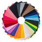 Iron Patches, 30 Piece 3.7 X 4.9 Inch Multi-Colored Fabric Repair Kit, 29 Shades Iron on Patches for Jeans, Shirts, Clothes, Pants