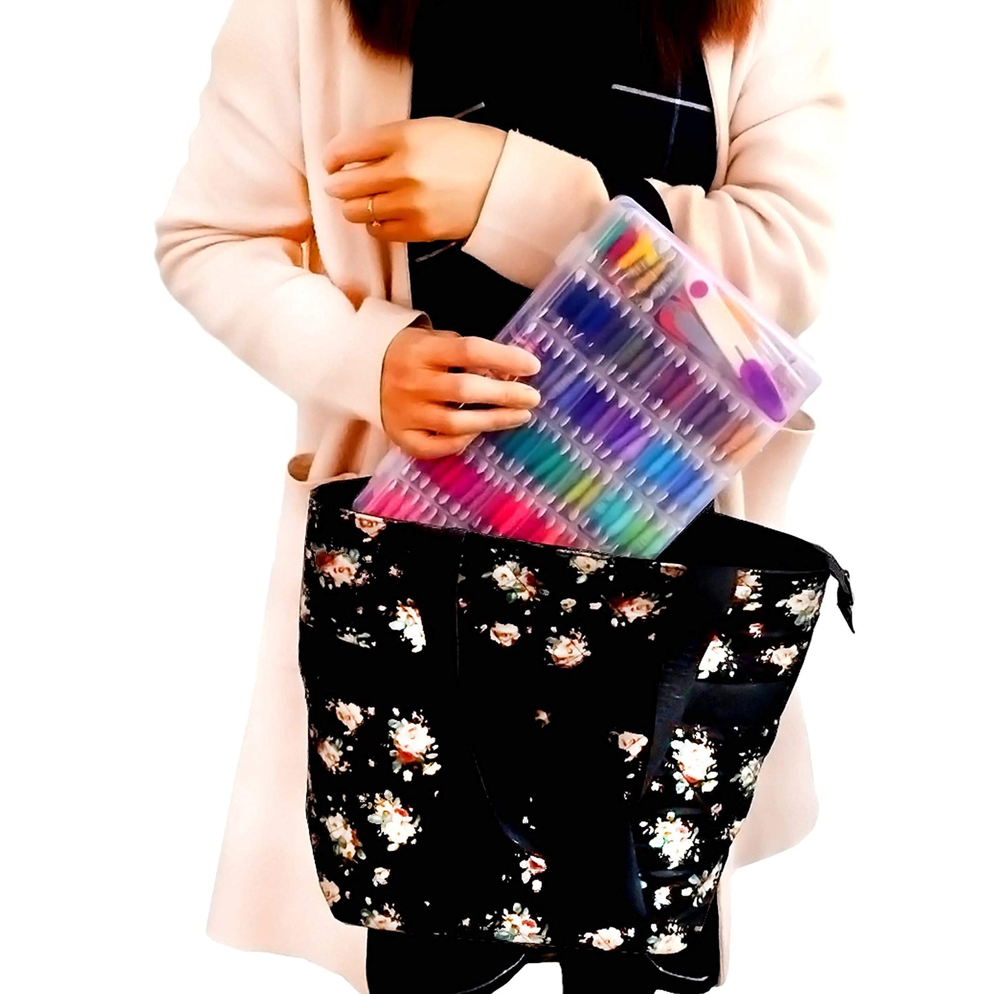 200pcs+ Embroidery Floss kit, Friendship Bracelet String Kit with Organizer Box-Included 100pcs Friendship Bracelet Floss Thread,Cross Stitch Kits Xmas Gifts