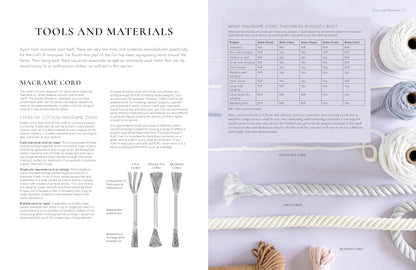 The Macrame Bible: The complete reference guide to macrame knots, patterns, motifs and more