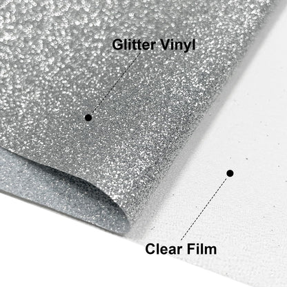 10 Sheets Glitter HTV 12'' x 10'' Heat Transfer Vinyl Bundle,Iron on for T-Shirts. Bags. Heat Transfer Vinyl for All Cutting Machines - Easy to Cut and Weed (Multicolor)