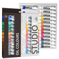 Oil Paint Set, 24x12ml/0.4 Fl Oz Tubes, Non-toxic Oil Based Paints for Canvas Crafts, Great Value Art Supplies for Artists, Adults & Beginners