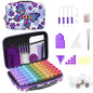 Diamond Painting Storage Case,60 Slots Diamond Art Kits with Accessories for Craft Jewelry Beads Organizer Boxes