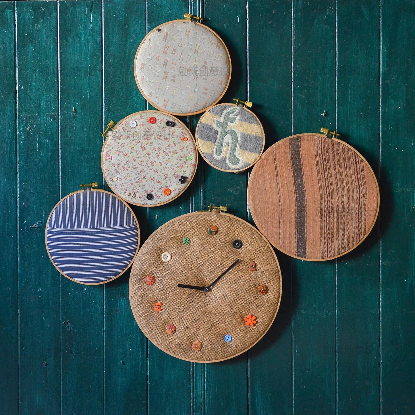 3 Inch Embroidery Hoop - Set of 3 Small Embroidery Hoop Made of Beech Wood, Perfect for Cross Stitch Hoop Designs & Wooden Rings Crafts