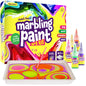 Marbling Paint Art Kit for Kids - Arts & Crafts Gifts for Girls & Boys Ages 6-12 Years Old - Craft Kits Set - Gift Ideas Activities Toys Age 6 7 8 9 10 Year Olds - Marble Painting Sets