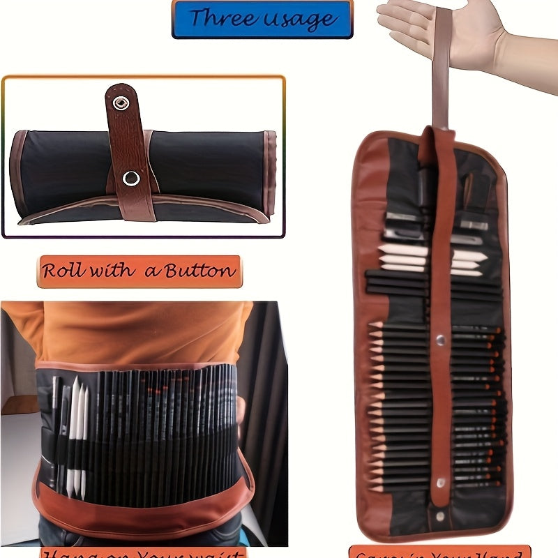 31 PCS Pencil Set, Drawing and Sketching Materials Artist Painting Art Supplies