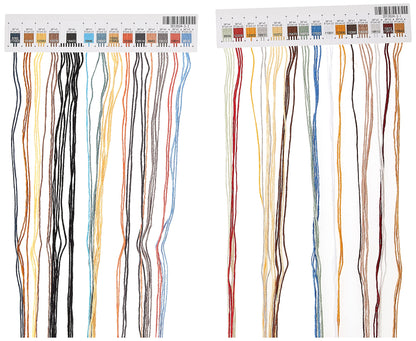 'Feasting Frenzy' Birds Counted Cross Stitch Kit, 18 Count Ivory Aida, 10'' x 14''