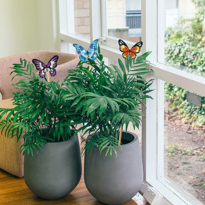 8 Pcs Butterfly Diamond Painting Kits, Diamond Art Kits for Garden Decor, Butterfly Stakes Diamond Art Kits for Adults, Crafts for Adults