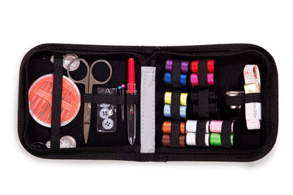 Sewing Kit - Home, Travel & Emergencies - Quality Notions, Scissor & Thread - Great Gift