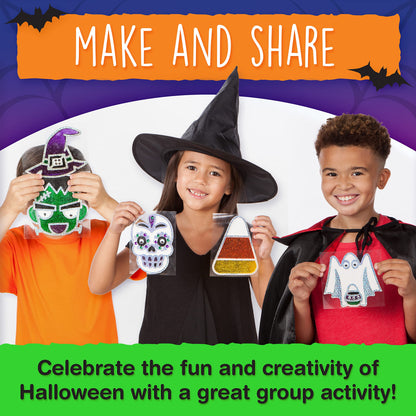 Halloween Window Art - Halloween Crafts, Make Your Own Halloween Window Clings