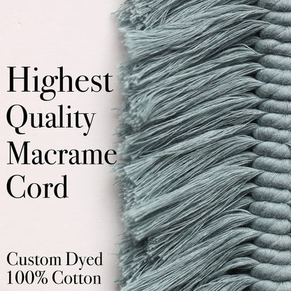 DIY Macrame Kit, Feather Dream Catcher Wall Hanging Kits for Teens & Adult Beginners, Craft Supplies for Boho Art Project-Macrame Cord, Gold Hoop, Accessories & Instructions (Khaki)