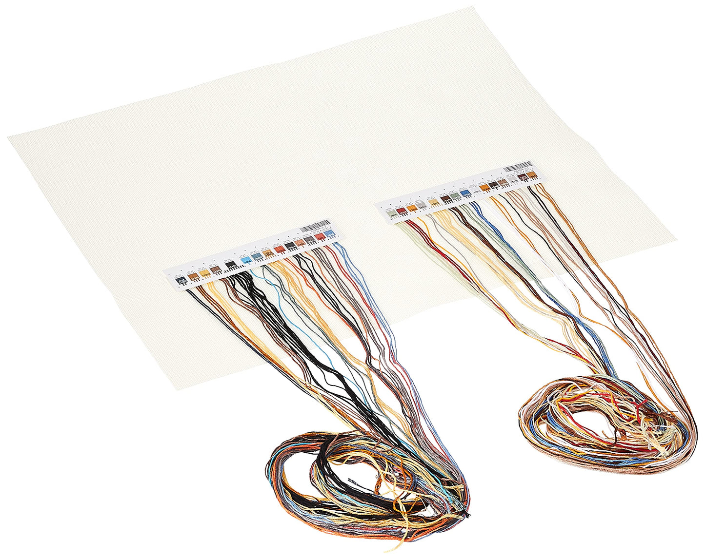 'Feasting Frenzy' Birds Counted Cross Stitch Kit, 18 Count Ivory Aida, 10'' x 14''