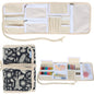 Crochet Hook Case, Roll Bag Holder Organizer for Various Crochet Needles and Knitting Accessories, Compact and All-in-Place, Animal World