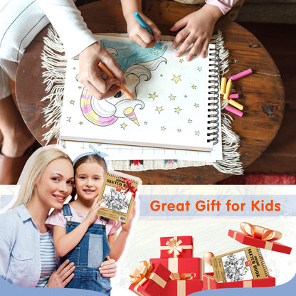 9"X12" Sketch Book | 160 Sheets (68 lb/100gsm) | 2 Pack Sketchbooks | Top Spiral Bound Artist Sketch Pad | Acid Free Drawing Pad | Ideal for Kids,Beginners,Artists &Painters | Bright White