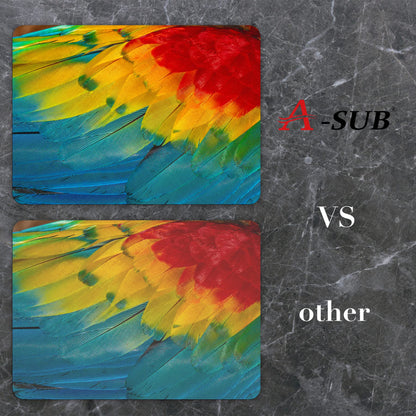 Sublimation Mouse Pad Blank Rectangular Blanks 3mm Thick for Transfer Heat Press Printing Crafts 9.4x7.9x0.12 Inches White 11pcs