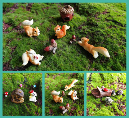 Miniature Fairy Garden Accessories, Figurines, Landscape Set, Potted Horticulture Ornaments for Decoration