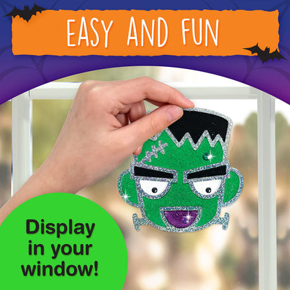 Halloween Window Art - Halloween Crafts, Make Your Own Halloween Window Clings