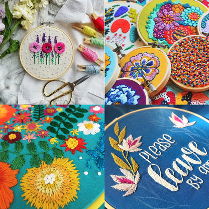 Rainbow Color Embroidery Thread,Cross Stitch Threads, Bracelets Floss, Crafts Floss (200 Colour)