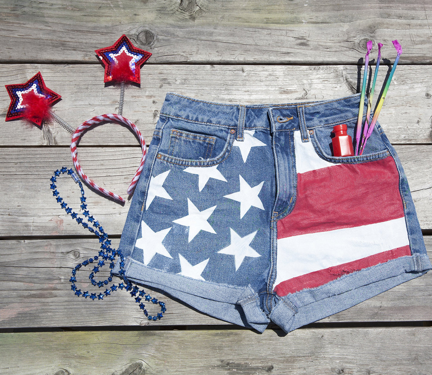 Soft Fabric Paint Kits - 10pk Rainbow