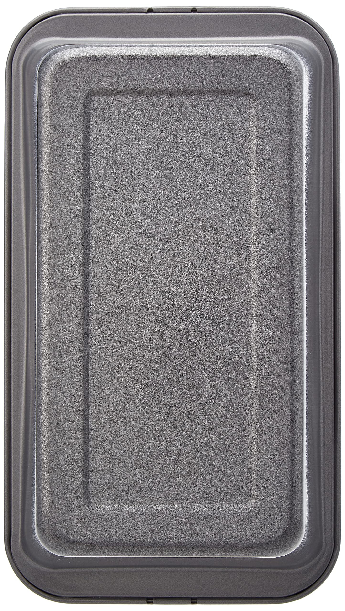 Rectangular Baking Bread Loaf Pan, 9.5 x 5 Inch, Set of 2, Gray