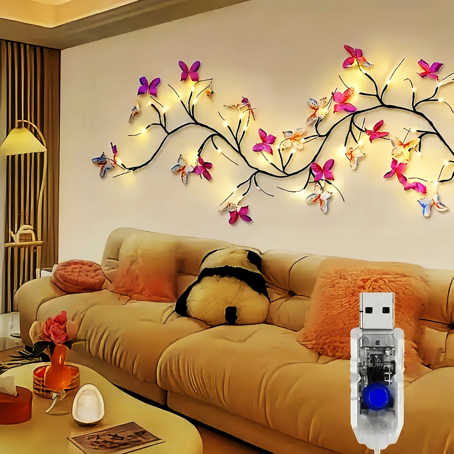 Fairy Lights Decorative Christmas Indoor Outdoor with USB Powered 30LED 4.26ft Lights