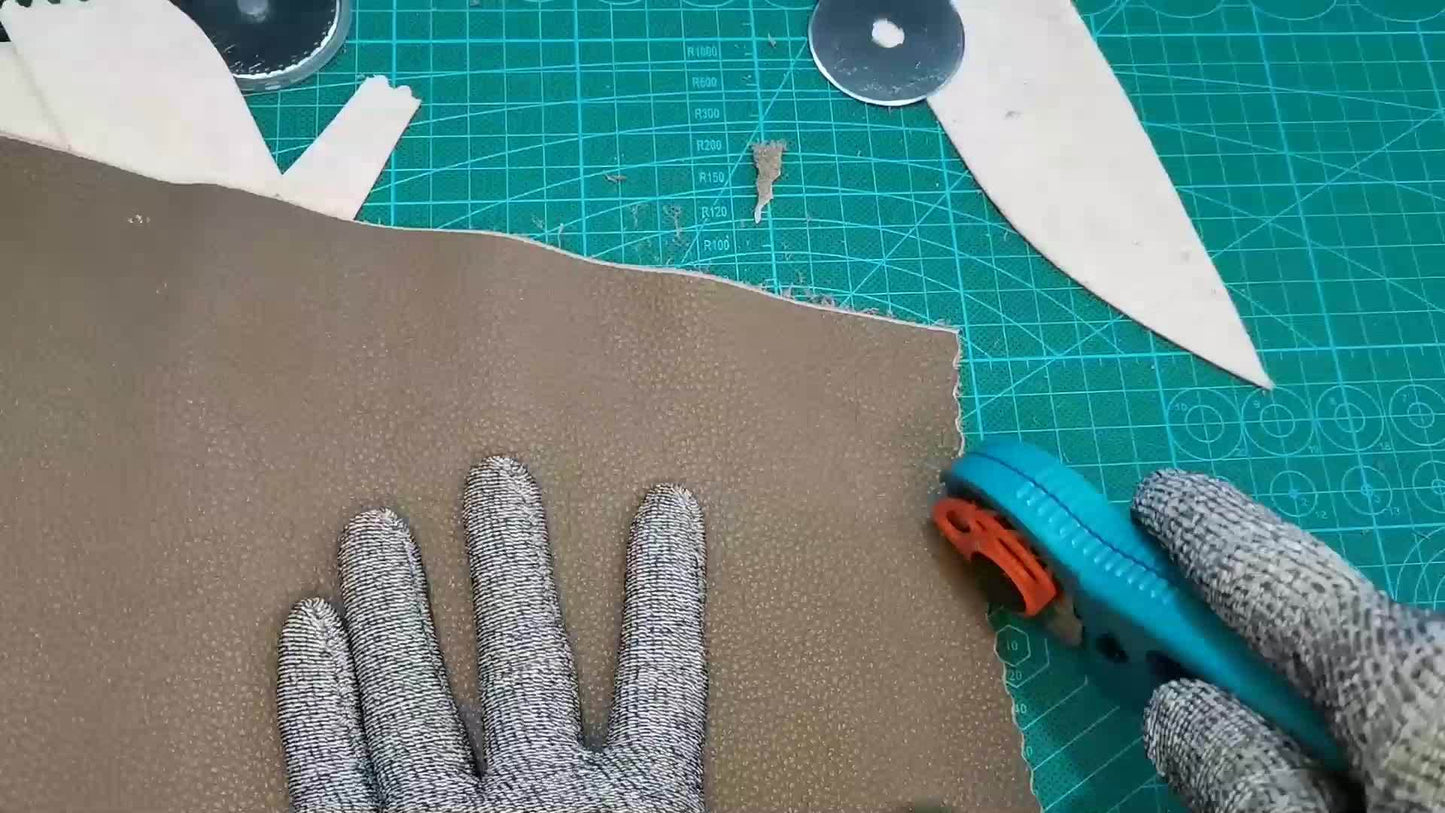 FT145 Rotary Cutter 45mm Round Blades, Cloth Leather Cutter Manual DIY Paper Cutting Tools