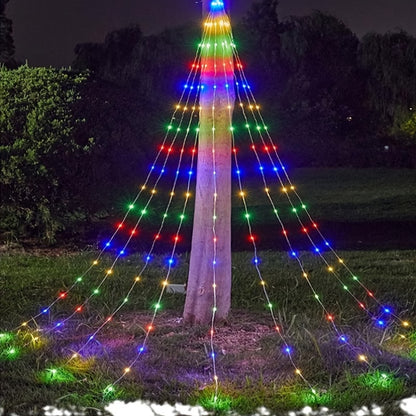 Decorative Lights String USB with 8 Different Waterfall Tree Lights